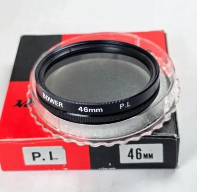 Genuine Bower 46mm PL Polarizer Polarizing Polar Japan Polarizer Lens Filter - Image 1 of 4