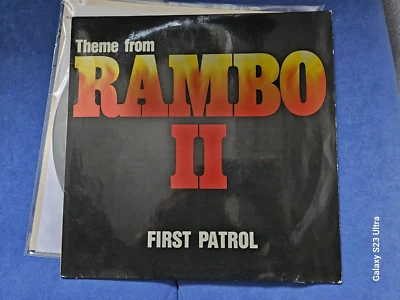 Rambo 2 Theme LP Vinyl 12"  G/VG - Bild 1 von 2
