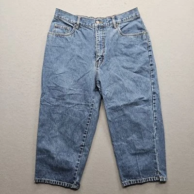 Pantalones cortos de mezclilla Bill Blass 12 Petite para mujer hasta la rodilla Foto 1 de 4