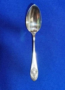 Antique Mount Vernon sterling, 1905, silver teaspoon by RLB, Lunt Silversmiths - Picture 1 of 9