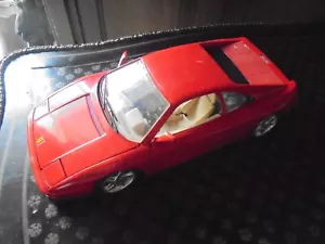 voiture burago 1 18 Ferrari 348 TB 1989 complète sans boite - Imagen 1 de 4