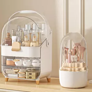 Makeup Organizer, Skincare Holder Bathroom Counter Organizer, Storage Box Cosmet - Picture 1 of 12