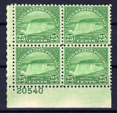 US Stamps 699 MNH VF/XF Plate Block #20540, Rotary Press ZAYIX 1024M0240 - Image 1 of 2