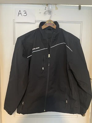 Chaqueta de hockey ligera Bauer negra juvenil Lg Ferguson Center Wonderland of Ice Foto 1 de 4