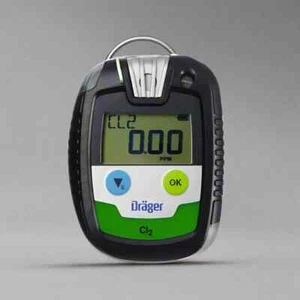 Dräger Cl2 Detektor Pac 7000 Einweg Chlorgas Detektor Sensor tragbar - Bild 1 von 2