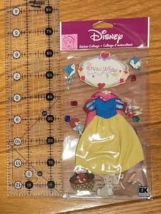Disney+Jolee's Boutique~Snow White~Princess~Fabric Dress~Dimensional Sticker~NIP - Picture 1 of 2