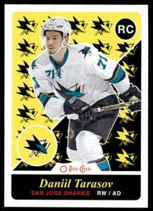 2015-16 O PEE CHEE RETRO Daniil Tarasov Rookie San Jose Sharks #515