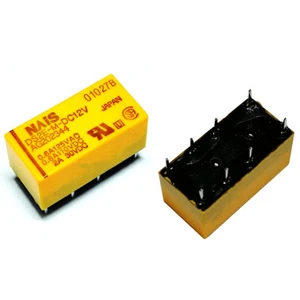 2 Stück NAIS DS2E-M-DC12V AG202344 12VDC Signalrelais 8-polig - Bild 1 von 2