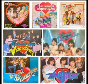 TIMBIRICHE 7 x LP LOT VG/G+MEXICO 15 Exitos/Disco Poster/En Concierto/Vaselina+3 - Picture 1 of 15