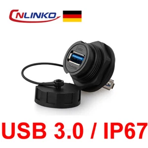 CNLINKO YU-USB Serie USB3.0 Enchufes Conector Impermeable IP67 - Imagen 1 de 5