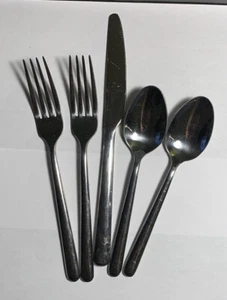 Dinner Spoons, Forks & Knife -Flatware - Set of 5- Mm13 - Picture 1 of 2