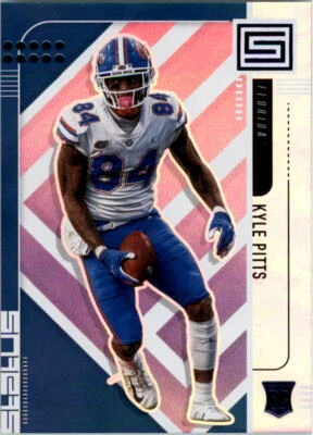 2021 Panini Chronicles Draft Picks Status Blue #175 Kyle Pitts 59/99 - NM-MT - Image 1 of 2