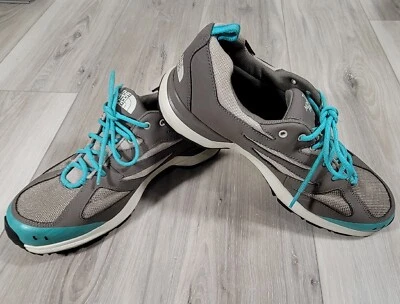 The North Face Cradle Hiking Sneaker Shoe Women’s 11 Gray/teal Waterproof  - Image 1 of 4