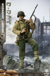 Crazy Figure LW013 1/12 WWII U.S. Rangers On D-Day Machine Gunner Soldier Figure