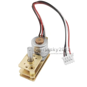 1pcs DC5V 5-300RPM 2-Phase 4-Wire Step Stepping Stepper Metal Gearbox Gear Motor - Imagen 1 de 8