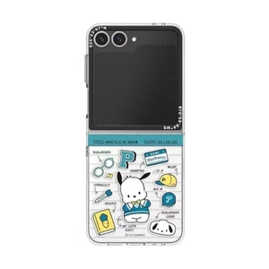 Samsung x SANRIO Galaxy Z Flip6 custodia sottile impressione POCHACCO iconica 1,4 mm - Foto 1 di 3