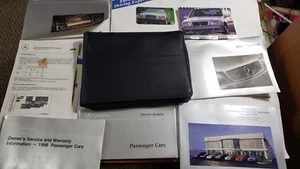 Mercedes Benz Leather Case for Owner's Owner Manual Operators Guide 1998 content - Picture 1 of 9