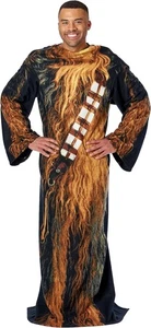 Northwest Disney Star Wars "Being Chewie" Adult Soft Throw Blanket with Sleeves - Picture 1 of 6