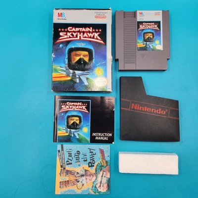 Captain Skyhawk NES 1989 Nintendo Entertainment System w/ Box And Manual - Image 1 of 4
