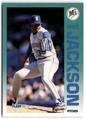 1992 Fleer #282 Mike Jackson - Image 1 of 2