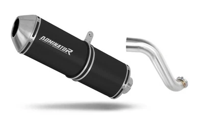 Silenciador de escape para KTM 690 DUKE 2012-2018 EMBALAJE ORIGINAL DOMINATOR negro Foto 1 de 2