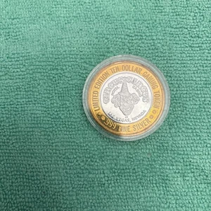 Ficha de juego edición limitada de $10 dólares plata .999 - Imagen 1 de 2