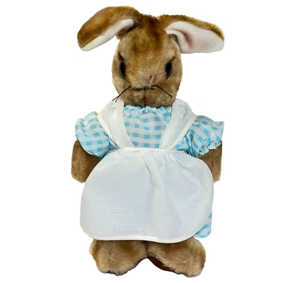 1987 Eden Toys Mrs. Rabbit Plush Beatrix Potter Style 30565 With Box - Image 1 of 4