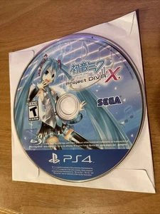 Hatsune Miku: Project Diva X (Sony PlayStation 4, 2016) NUR GETESTET Disc! - Bild 1 von 2
