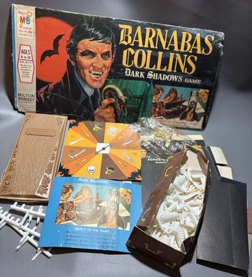 DARK SHADOWS BARNABAS COLLINS Game Damaged, Complete W Unused Rare Orig. Fangs - Image 1 of 4