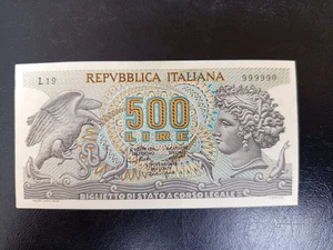 Rarissima 500 Lire Aretrusa 1967 Ultima Della Serie 999990 FDS - Foto 1 di 5