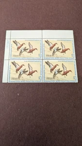 U.S. Federal Duck Stamp #RW38 VFNH Plate Block of Four - Picture 1 of 2