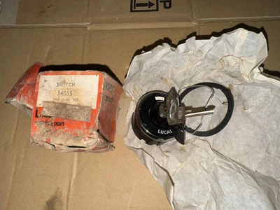 Interruptor de iluminación de encendido Lucas PLC6 34055 nuevo stock antiguo original Foto 1 de 4