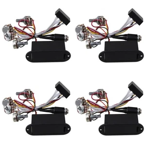 4X 2 Band Aktiv Bassgitarre EQ-Entzerrer Vorverstaerker Schaltung Abholung 9967 - Bild 1 von 6