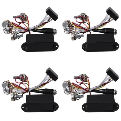 4X 2 Band Aktiv Bassgitarre EQ-Entzerrer Vorverstaerker Schaltung Abholung 9967 - Bild 1 von 4