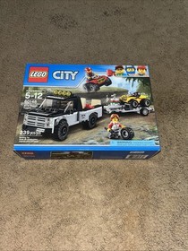 NEW LEGO City ATV Race Team - 60148 SET TRUCK AND TRAILER 4 WHEELERS RACERS