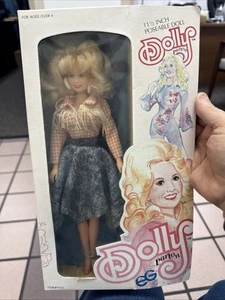 1978 Vintage {Goldberger} "DOLLY PARTON" {Country Music} 12" Poseable Doll, - Picture 1 of 9