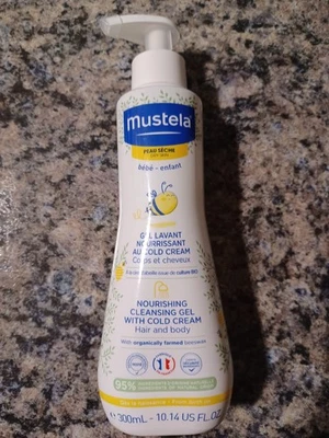 Mustela Gel Limpiador Nutritivo Cabello y Cuerpo con Crema Fría para Piel Seca 27/09 Foto 1 de 3