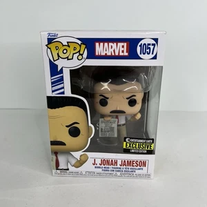 Funko Pop Marvel 1057 J Jonah Jameson Entertainment Earth Exclusive Vinyl Figure - Picture 1 of 11