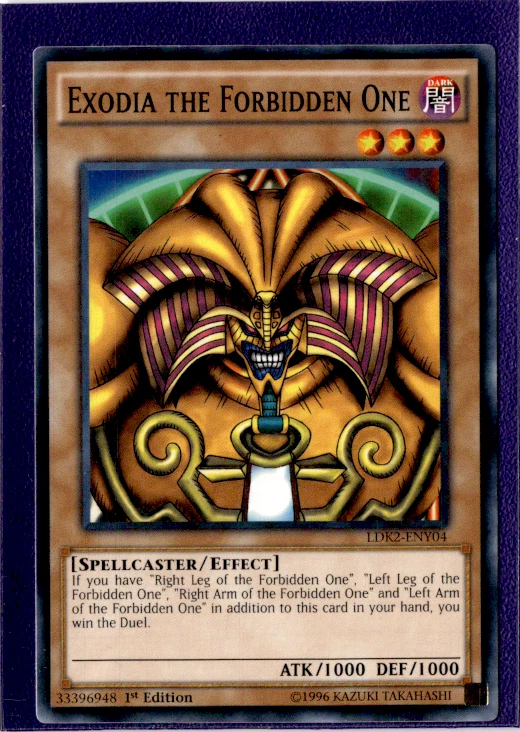 Exodia the Forbidden One | LDK2-ENY04 | Yu-Gi-Oh! TCG - Image 1 of 1
