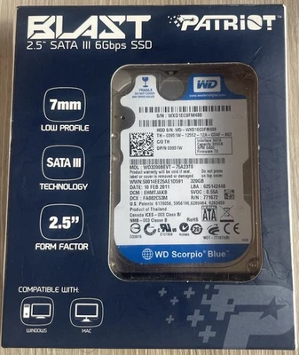 Patriot 320GB Burst 2.5” SATA III SSDDrive - Image 1 of 4