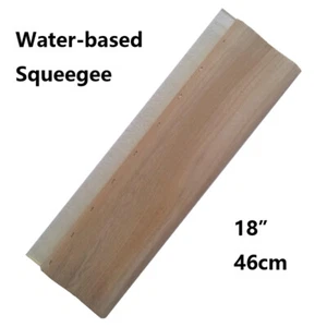 4 pcs 18" Screen Printing Squeegee Water Base Ink Scraper Press Tool for Shirt - Picture 1 of 4