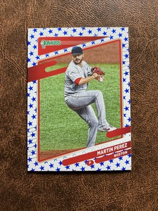 2021 Donruss Independence Day #97 Martin Perez - Boston Red Sox