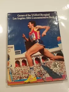 1984 GAMES OF THE 23RD OLYMPIAD LOS ANGELES COMMEMORATIVE BOOK - Foto 1 di 1