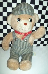17 Zoll Vintage Knickerbocker Tiere der Unterscheidung Zug Schaffner Bär Plüsch - Bild 1 von 6