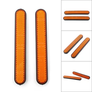 Kotflügel hinten Reflektor für Harley Sportster 883 1200 X48 A1 Orange - Bild 1 von 6