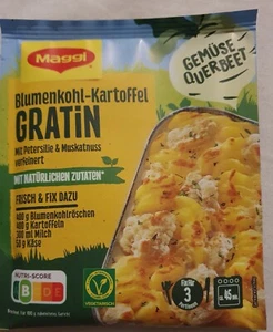 Maggi Fix für Blumenkohl - Kartoffel Gratin mit Petersilie Muskat - Kombiversand - Bild 1 von 3