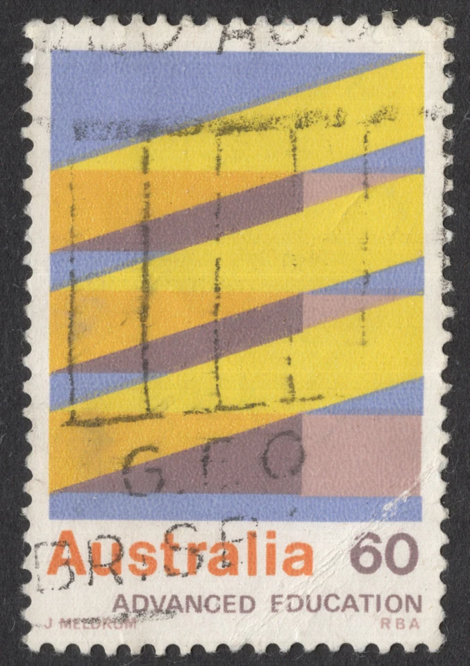 1974 Advanced Education 60c used stamp - Image 1 of 1