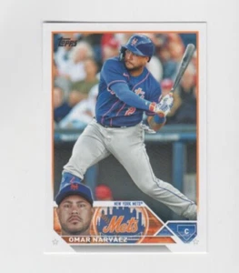 (10) Omar Narvaez 2023 TOPPS UPDATE SERIES CARD LOT #US152 NEW YORK METS - Picture 1 of 1