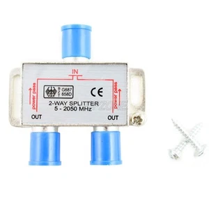 Topzone 5 a 2050 MHz, 100 Db. Divisor de video digital de dos vías para SATV CATV LCD - Imagen 1 de 1