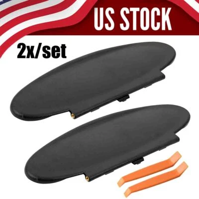2x Sun Visor Mirror Cover For Porsche 911 996 997 For Boxster 986 987 1996-2016 - Изображение 1 из 4